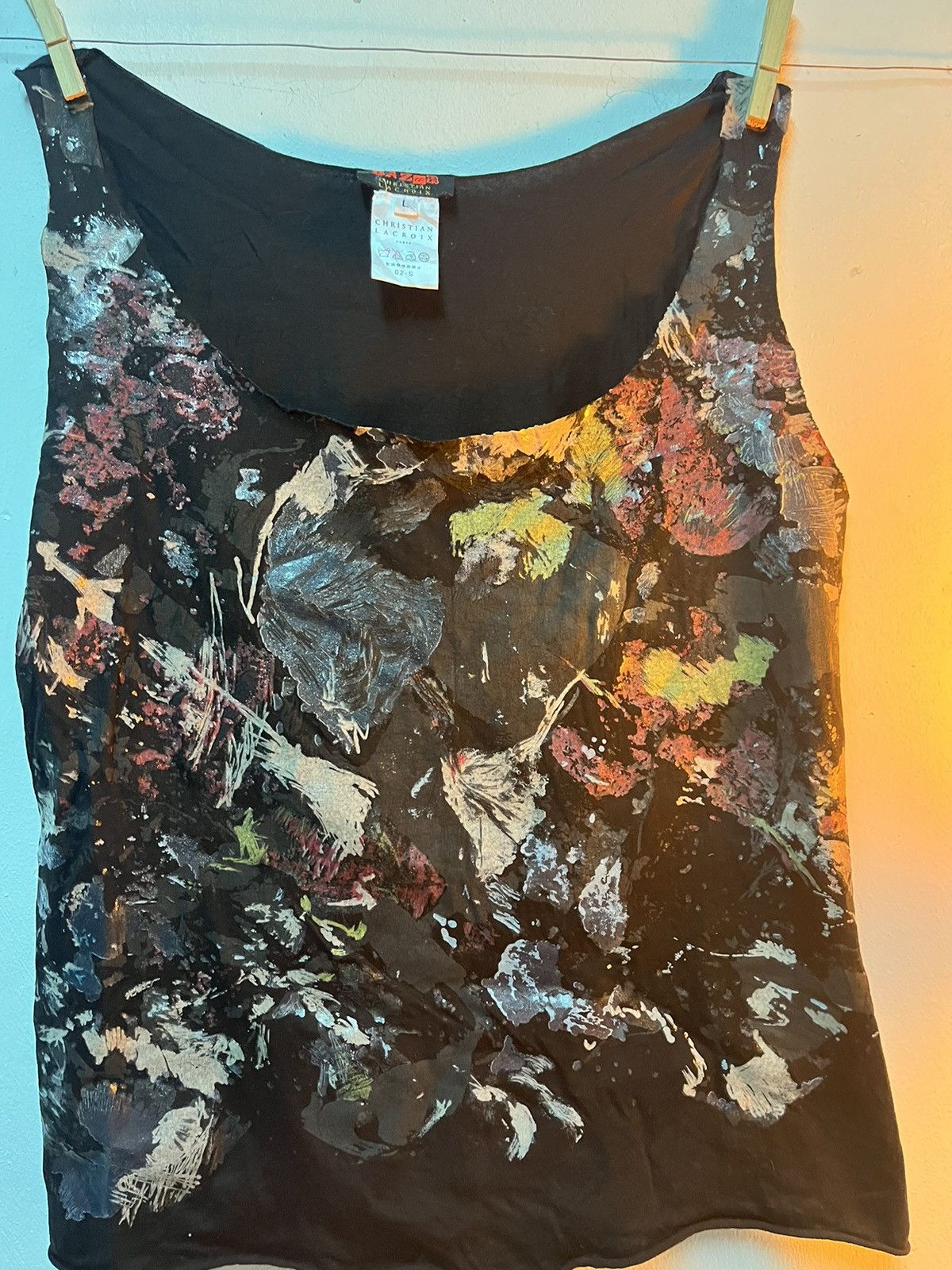 Christian Lacroix × Designer Tank Tops Christian Lacroix Size L / US 10 / IT 46 - 2 Thumbnail