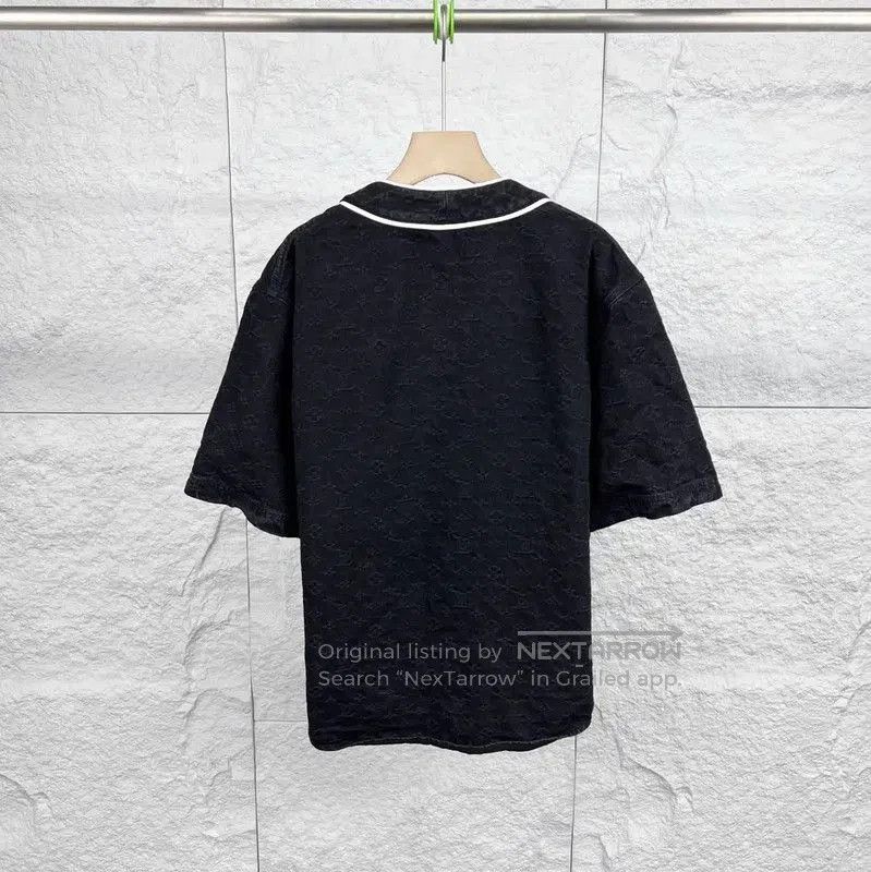 Louis Vuitton Louis Vuitton Black Cotton Men's T. Size US L / EU 52-54 / 3 - 2 Thumbnail