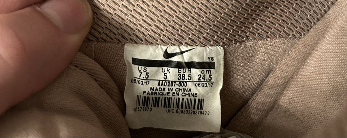 Nike × Vintage Nike Air Force 1 Rosa Kaugummi Size US 8 / IT 38 - 5 Thumbnail