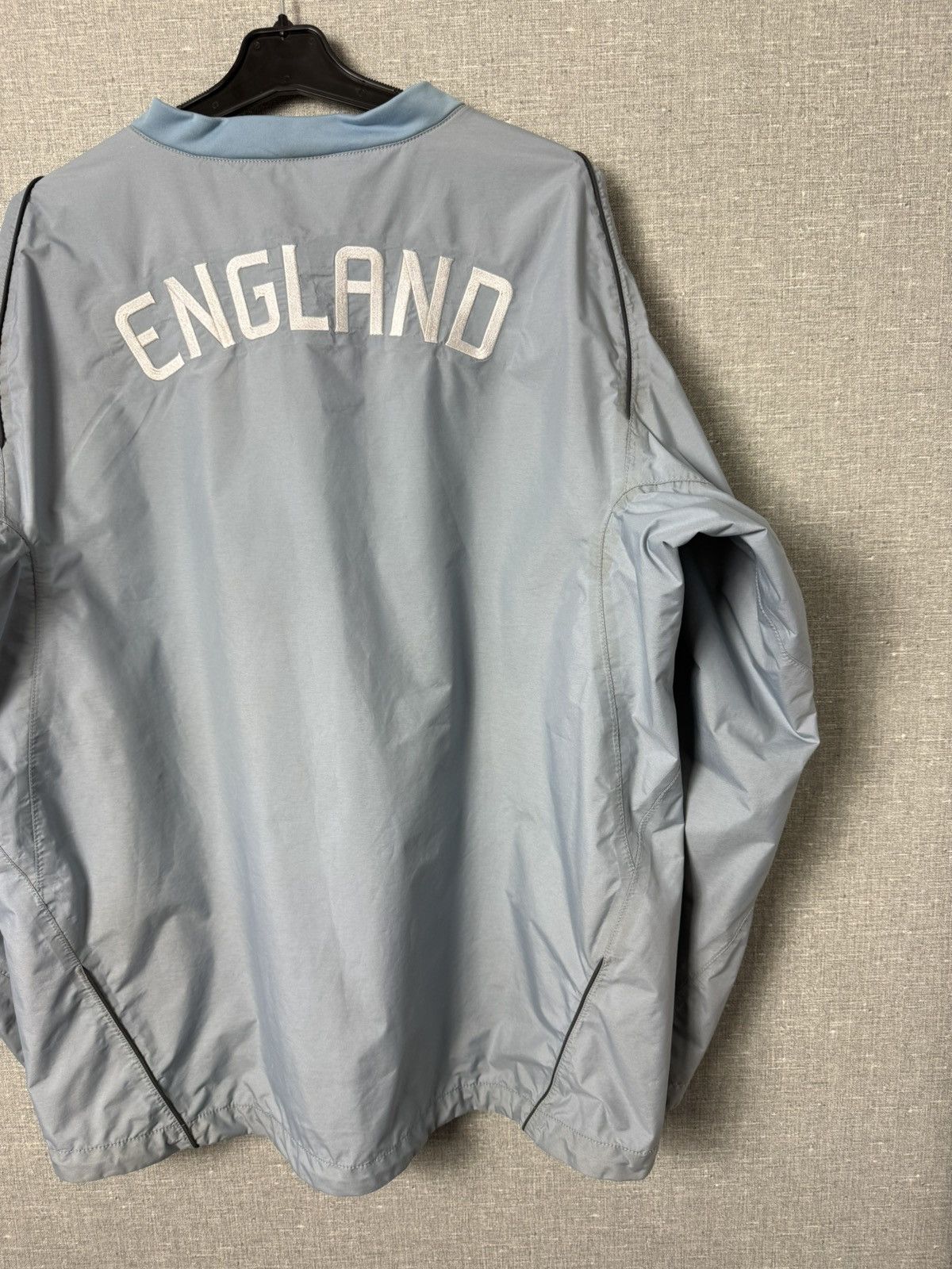 Nike Vintage Nike England Rugby O2 Windbreaker Pullover Jacket Size US L / EU 52-54 / 3 - 20 Thumbnail
