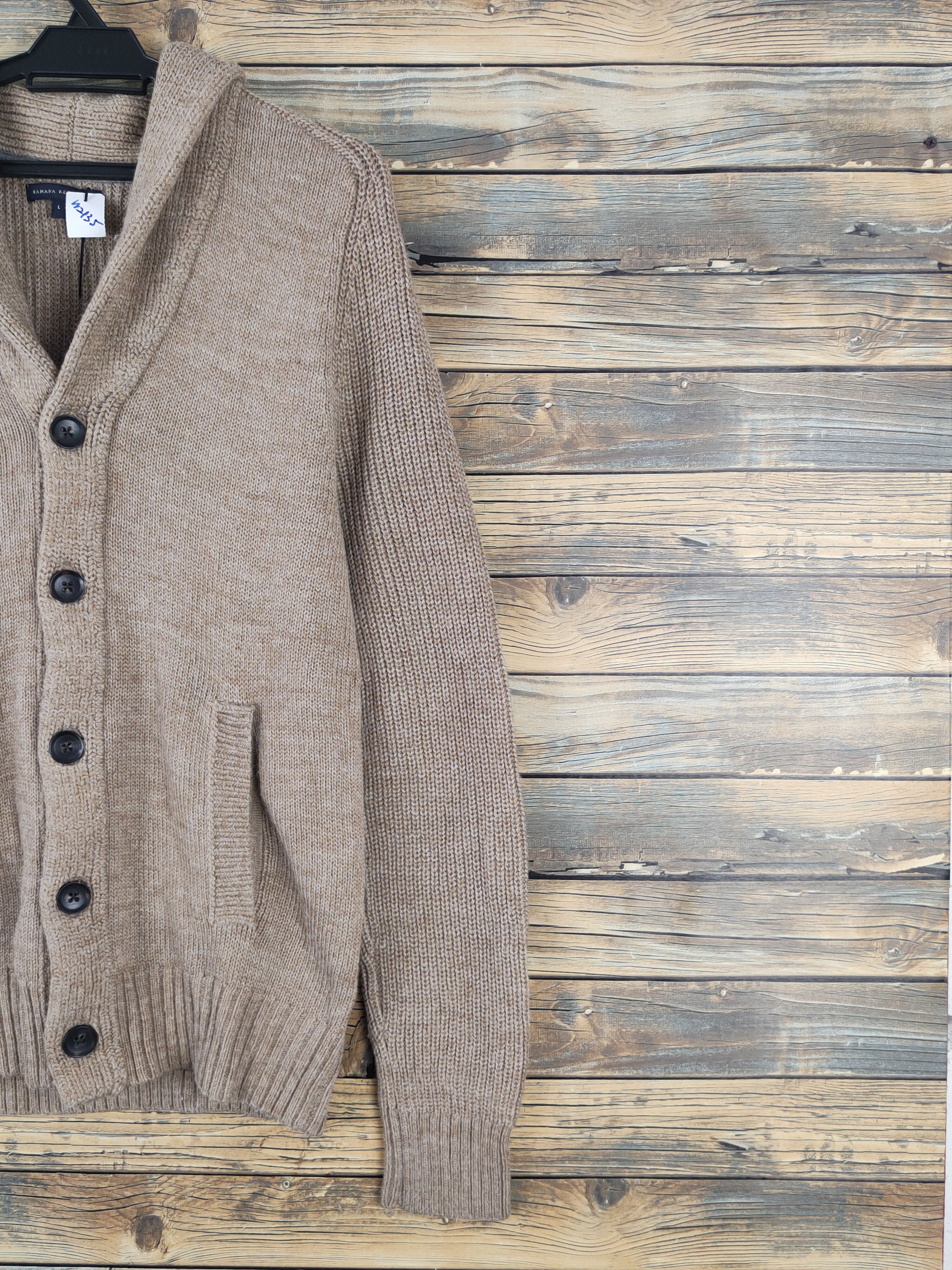 Banana Republic × Homespun Knitwear Banana Republic Brown Knitwear Cardigan #W2135 Size US M / EU 48-50 / 2 - 5 Thumbnail