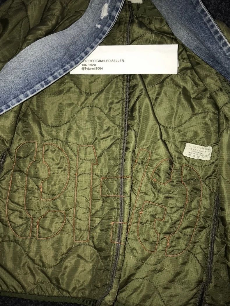 Greg Lauren greg lauren size 2 Thin cotton robe green 2506-Nextarrow Size US M / EU 48-50 / 2 - 4 Thumbnail