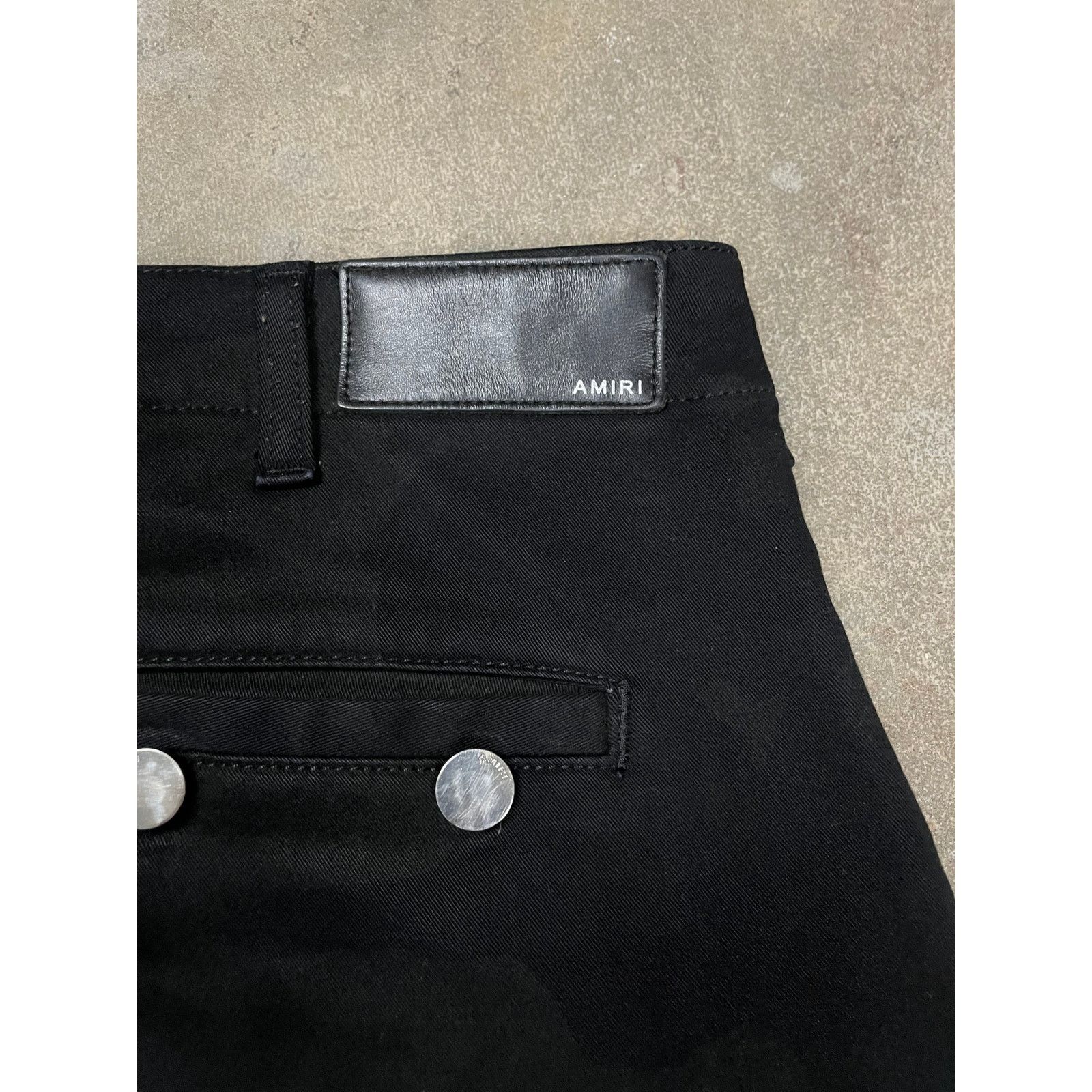 Amiri Amiri Cargo Pants Camo Black Patch 33 Used Size US 33 - 4 Thumbnail