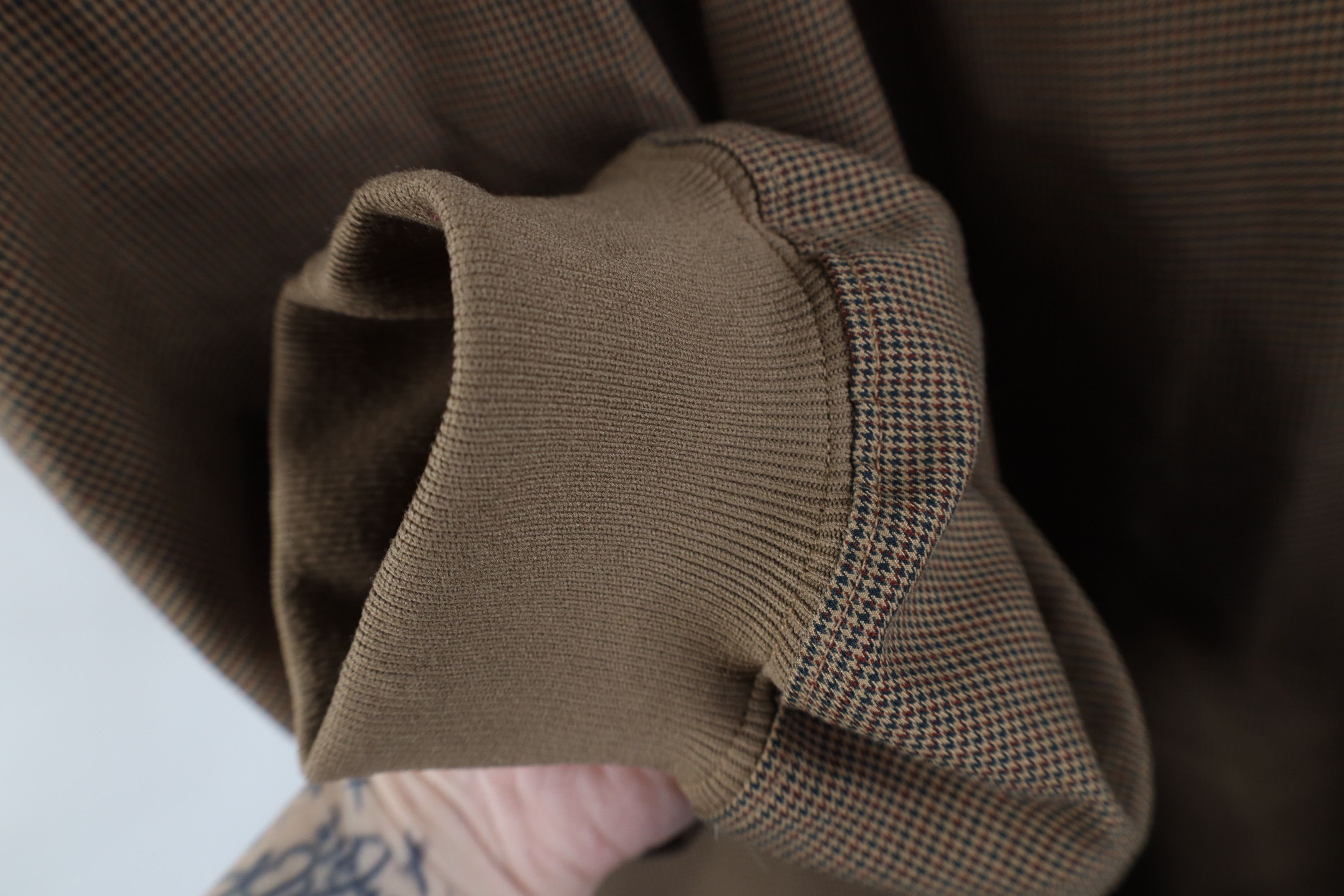 L.L. Bean × Vintage Vintage 90s LL Bean Houndstooth Pullover Windbreaker Jacket Size US L / EU 52-54 / 3 - 6 Thumbnail