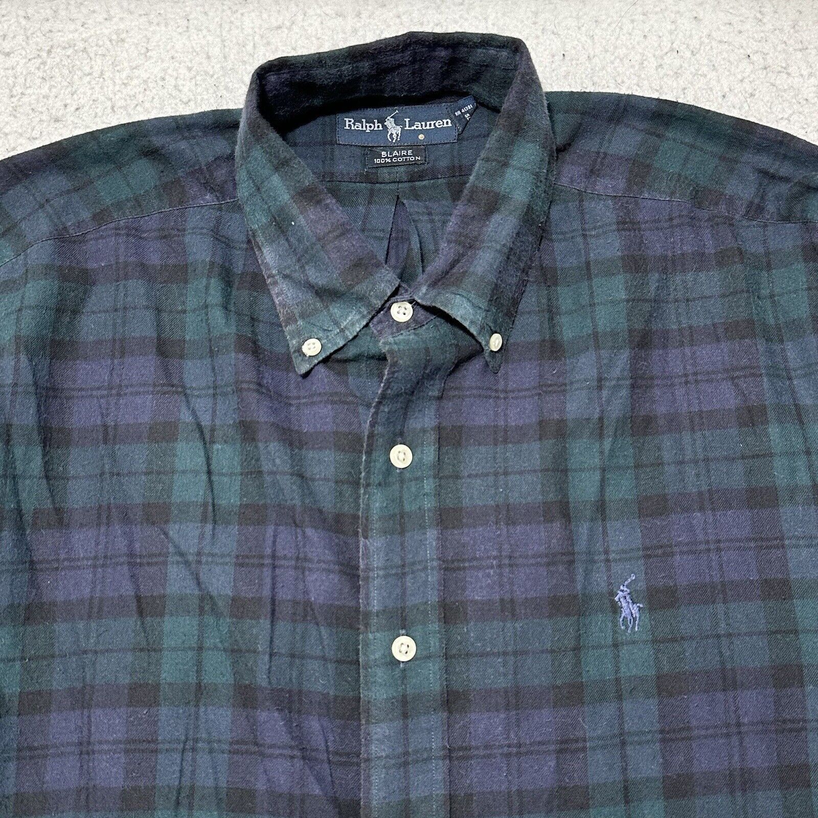 Ralph Lauren Ralph Lauren Blaire Large Loose Fit Button Down Dress Shirt Size US L / EU 52-54 / 3 - 2 Thumbnail