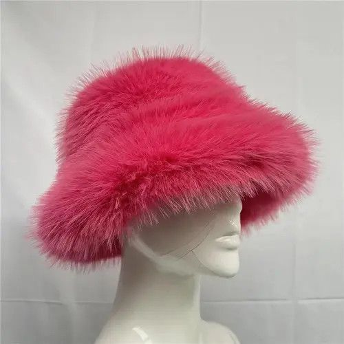 Faux Fur bucket hat