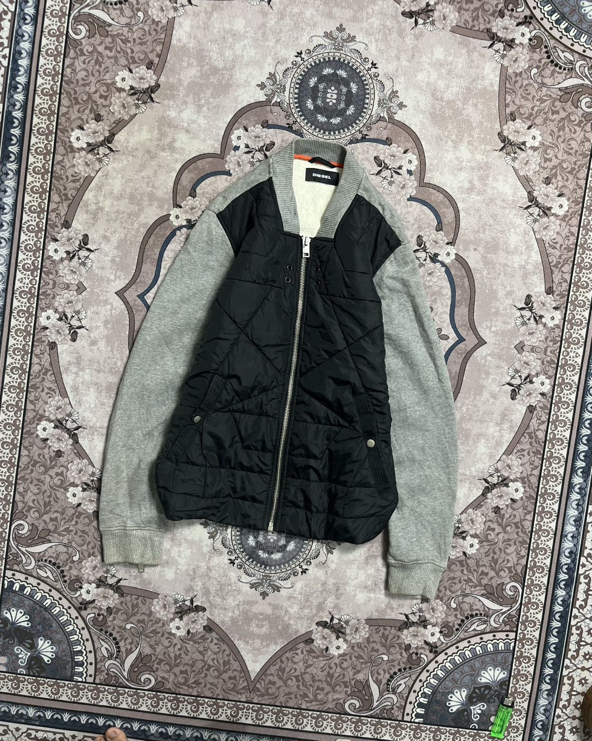 Diesel Diesel Puffer Bomber Sweatshirt Size US L / EU 52-54 / 3 - 3 Thumbnail