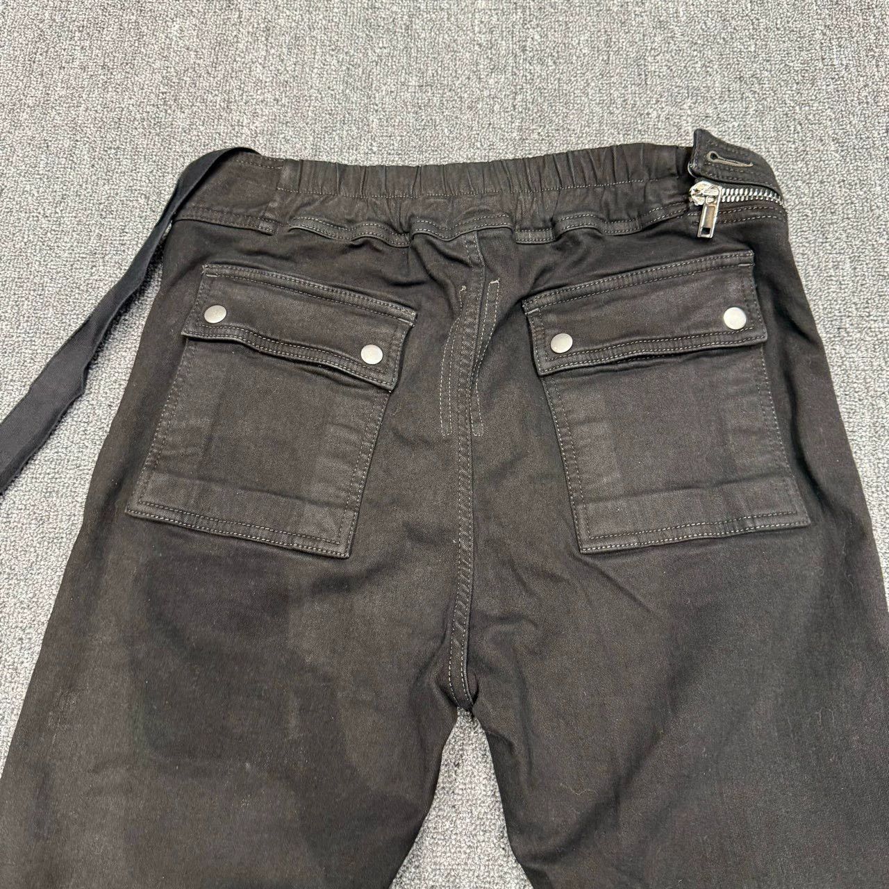 Rick Owens Rick Owens Ro Black Scimitar Diagonal Zipper Jeans Size US 30 / EU 46 - 4 Thumbnail