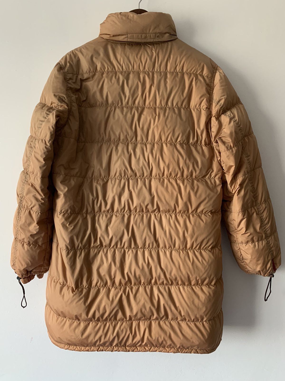Prada 🔥 Vintage Prada Peach Down Jacket Size US M / EU 48-50 / 2 - 2 Thumbnail
