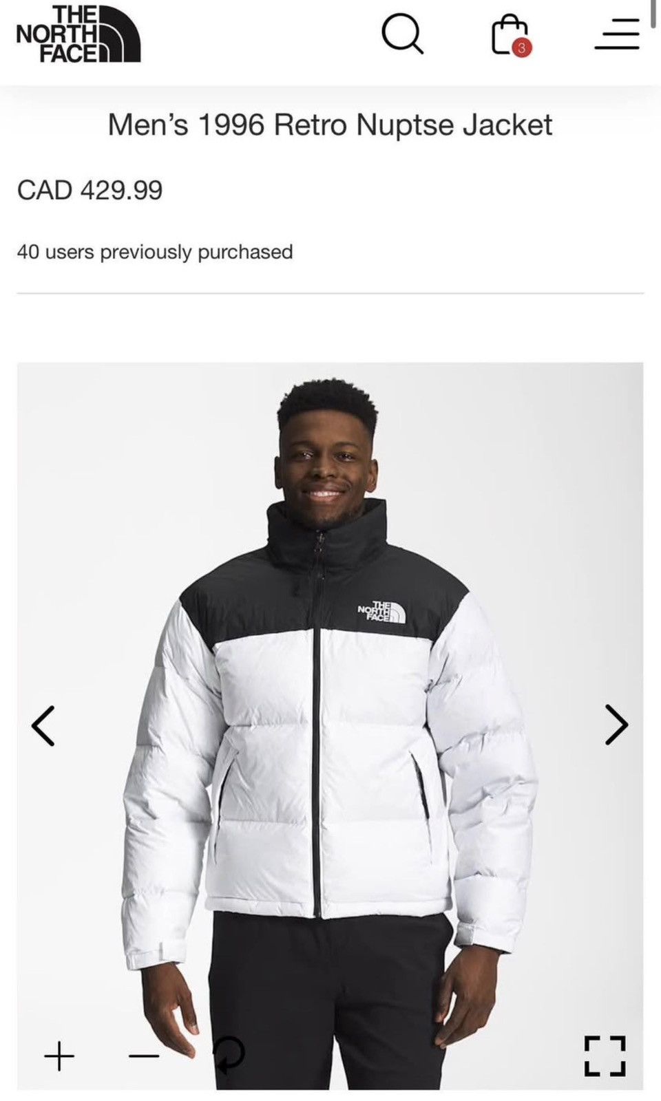 The North Face North Face 1996 retro nuptse Size US L / EU 52-54 / 3 - 7 Thumbnail