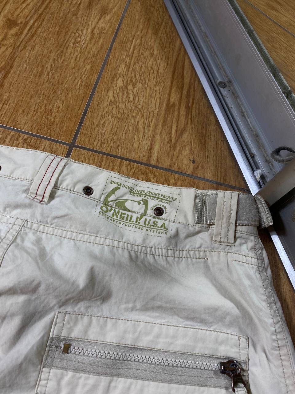 O'Neill × Vintage Crazy Y2K Oneill cargo Faded Baggy Skater Shorts Size US 32 / EU 48 - 17 Thumbnail
