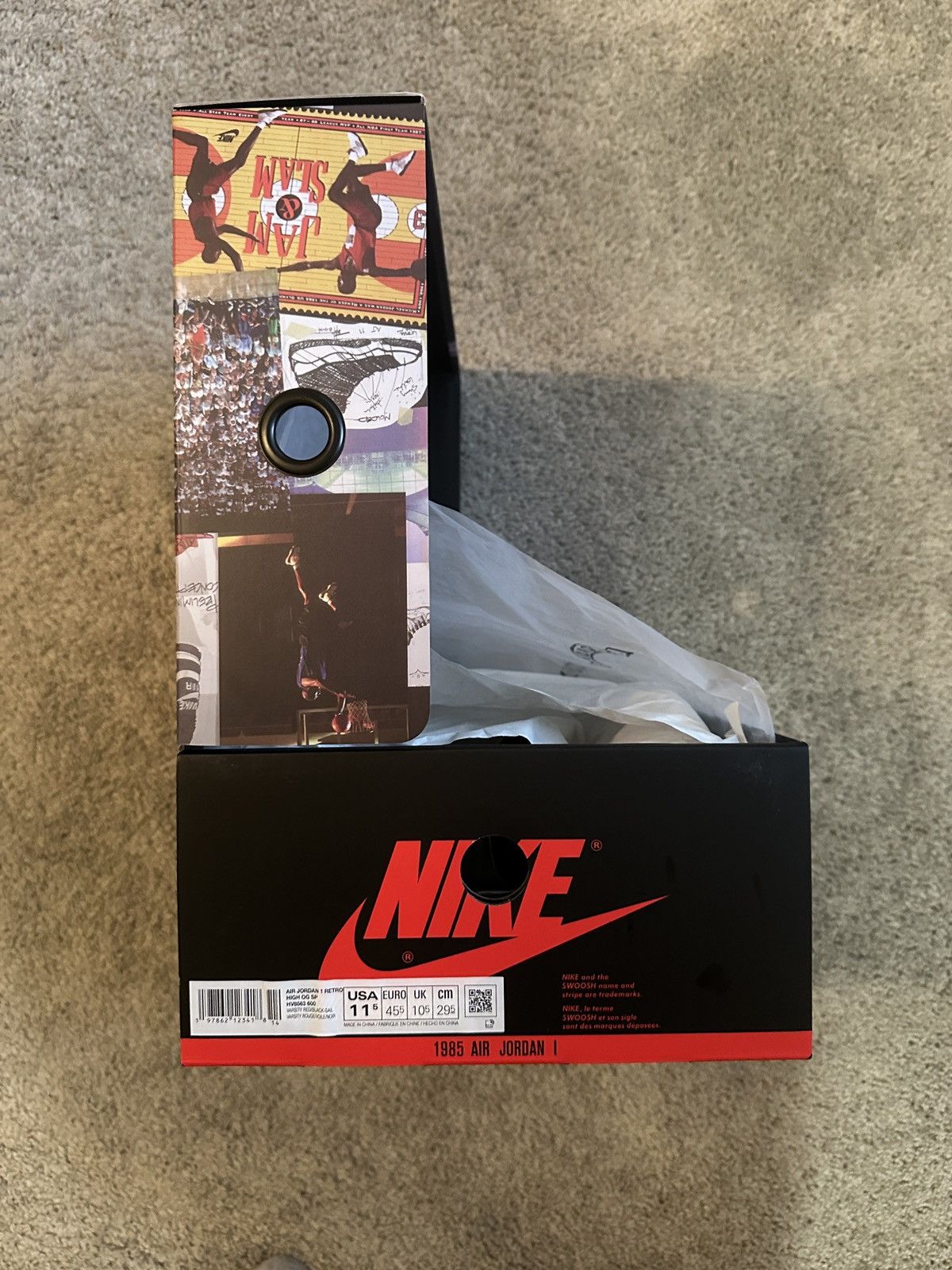 Jordan Brand × Union LA Union Jordan 1 Chicago Size US 11.5 / EU 44-45 - 8 Thumbnail