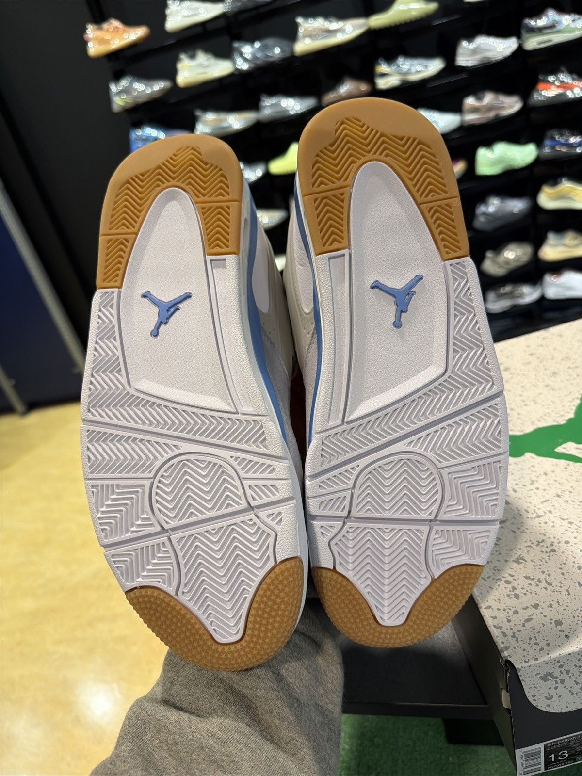 Jordan Brand Nike Air Jordan 4 RM Sneakers Shoes White/Neutral Gray Size US 13 / EU 46 - 10 Thumbnail