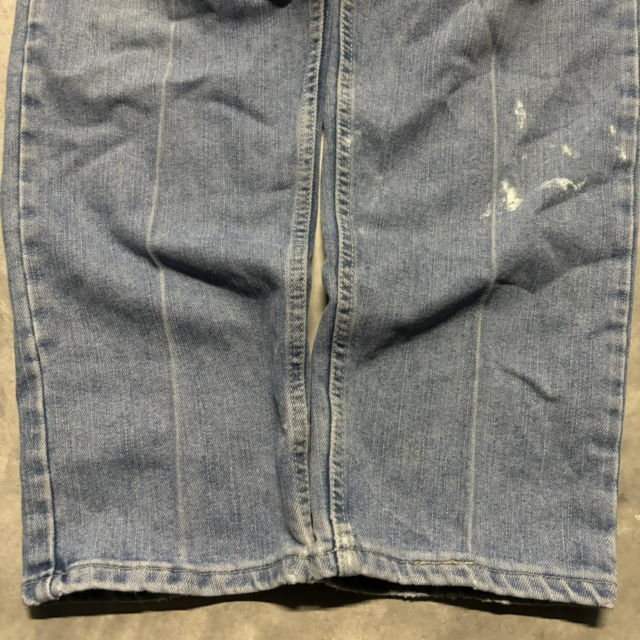Levi's × Vintage Crazy Vintage Y2K/2000s Grunge Medium Wash Levis Essential Denim Jeans! Size US 34 / EU 50 - 6 Thumbnail