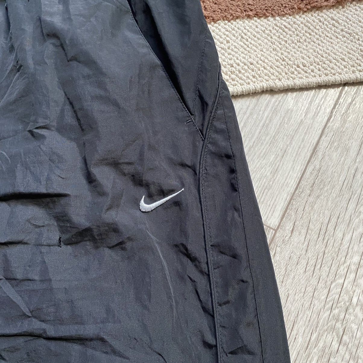 Nike × Vintage NIKE Y2K DRILL SWOOSH TRACK NYLON PANTS Size US 36 / EU 52 - 5 Thumbnail