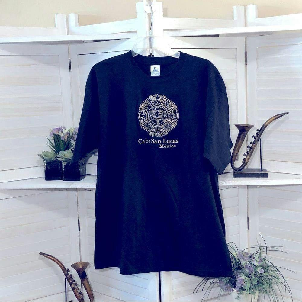 Other Cabo San Lucas Mexico tourist shirt native Aztec God sz XL Size US XL / EU 56 / 4 - 1 Thumbnail