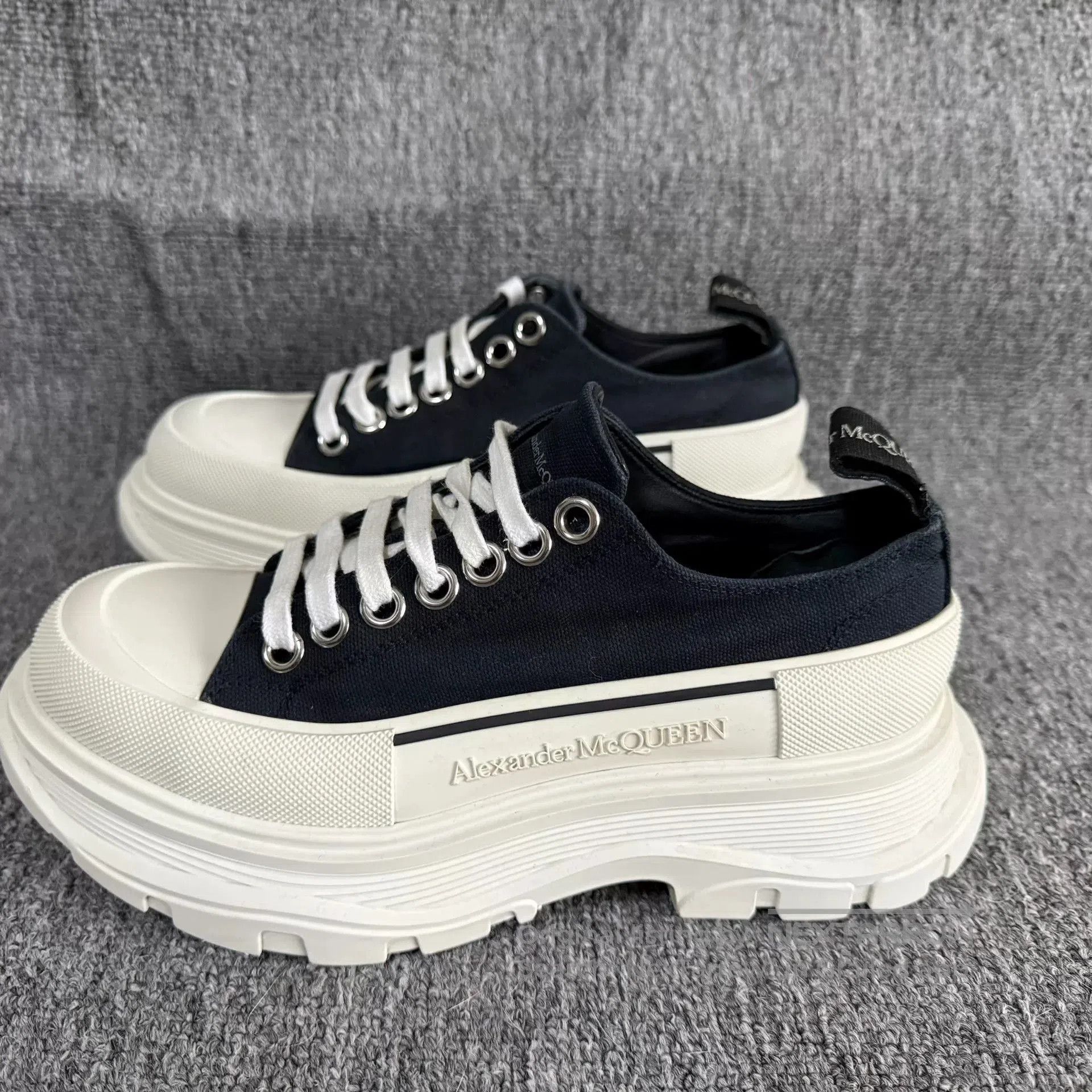 Alexander McQueen Alexander McQueen Platform Canvas Shoes. Size US 6 / IT 36 - 1 Thumbnail