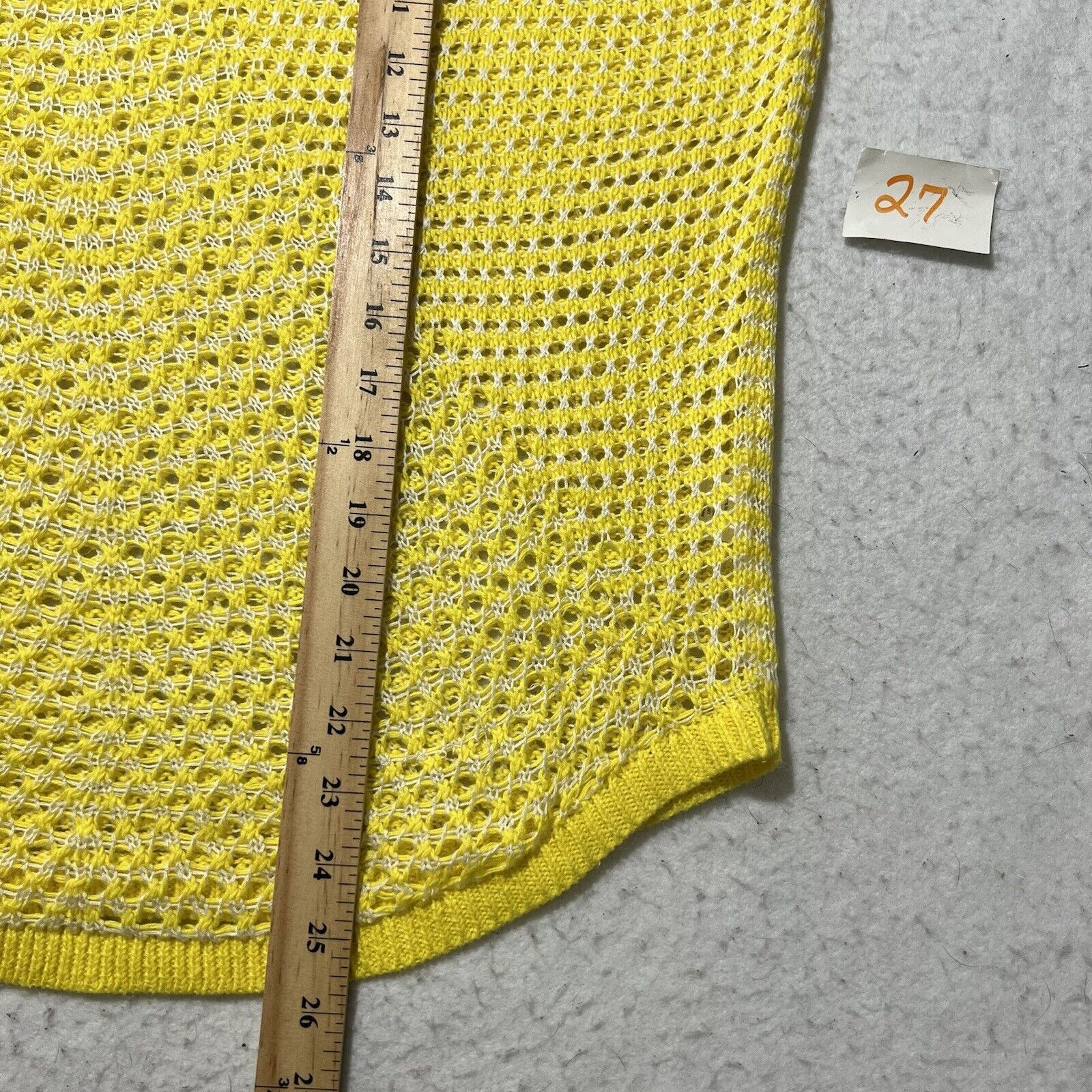 Other a.n.a Small Open Knit Sweater Bright Yellow Pullover Top Size S / US 4 / IT 40 - 8 Thumbnail