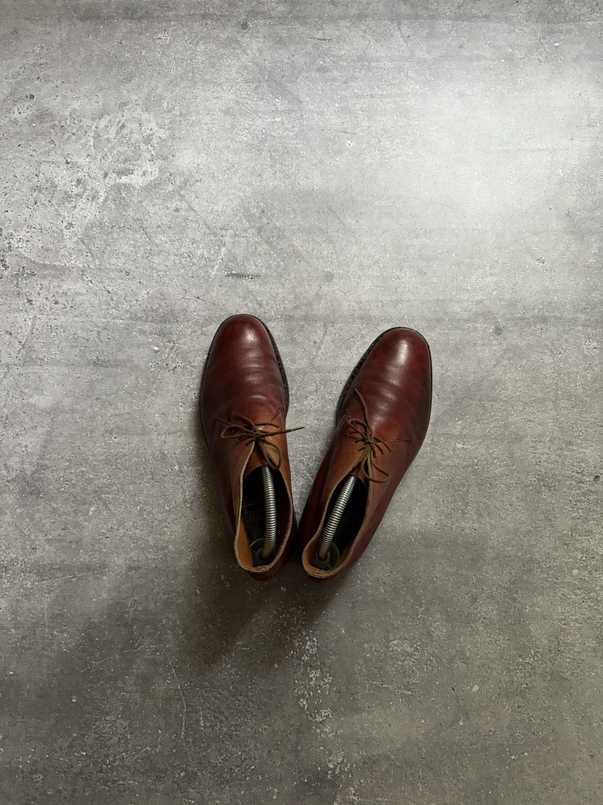 Crockett & Jones Crockett & Jones Chiltern Burgundy Lace Up Boots Size US 8.5 / EU 41-42 - 2 Thumbnail