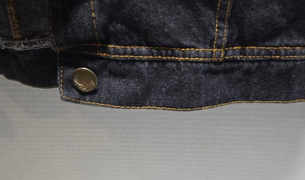 The Unbranded Brand Girls Mud Kingdom Black Ruffle Jean Jacket Size 10 Size M / US 6-8 / IT 42-44 - 6 Thumbnail