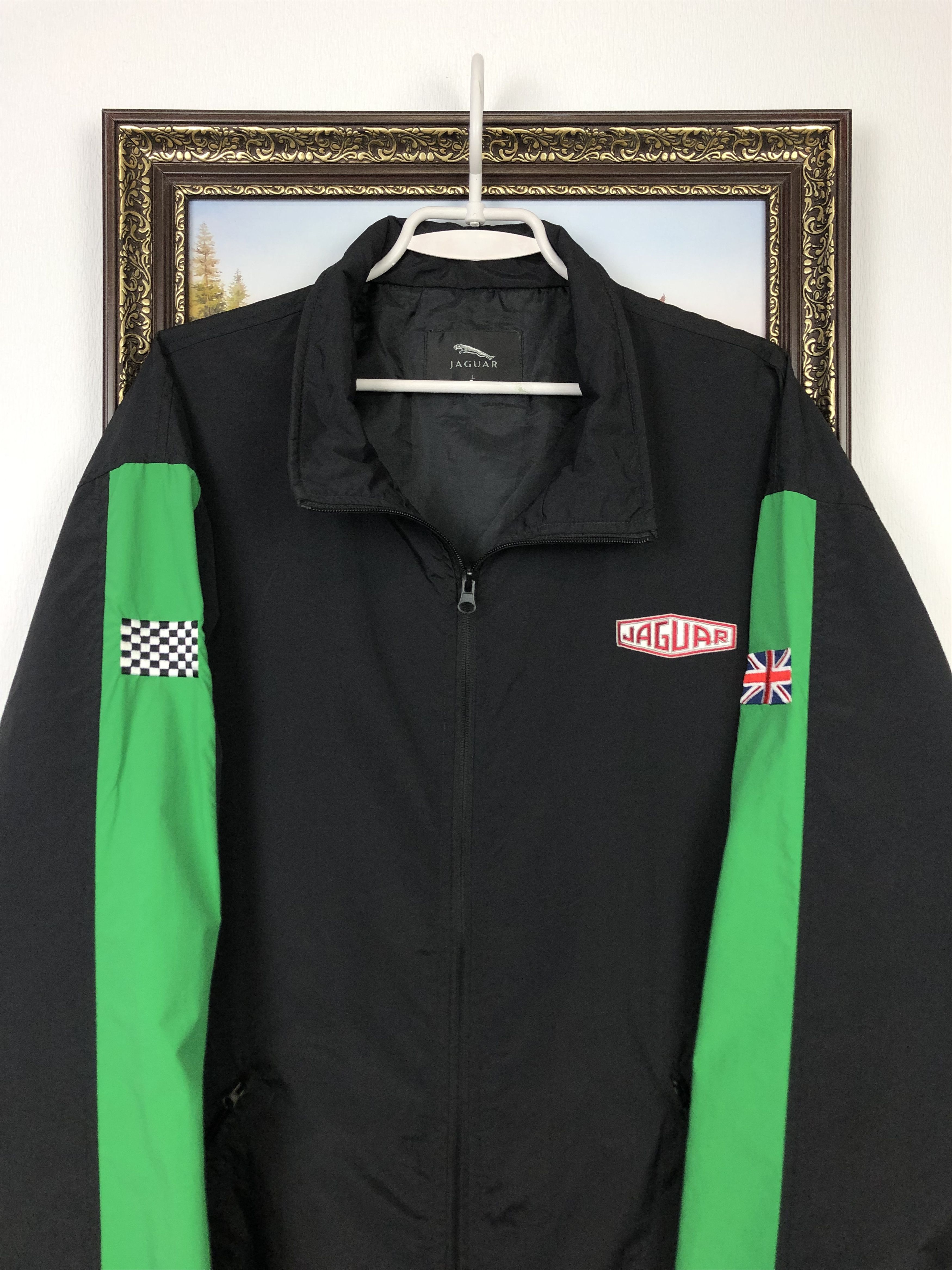 NASCAR Vintage Jaguar Formula One Racing NASCAR Light Jacket Size US L / EU 52-54 / 3 - 2 Thumbnail