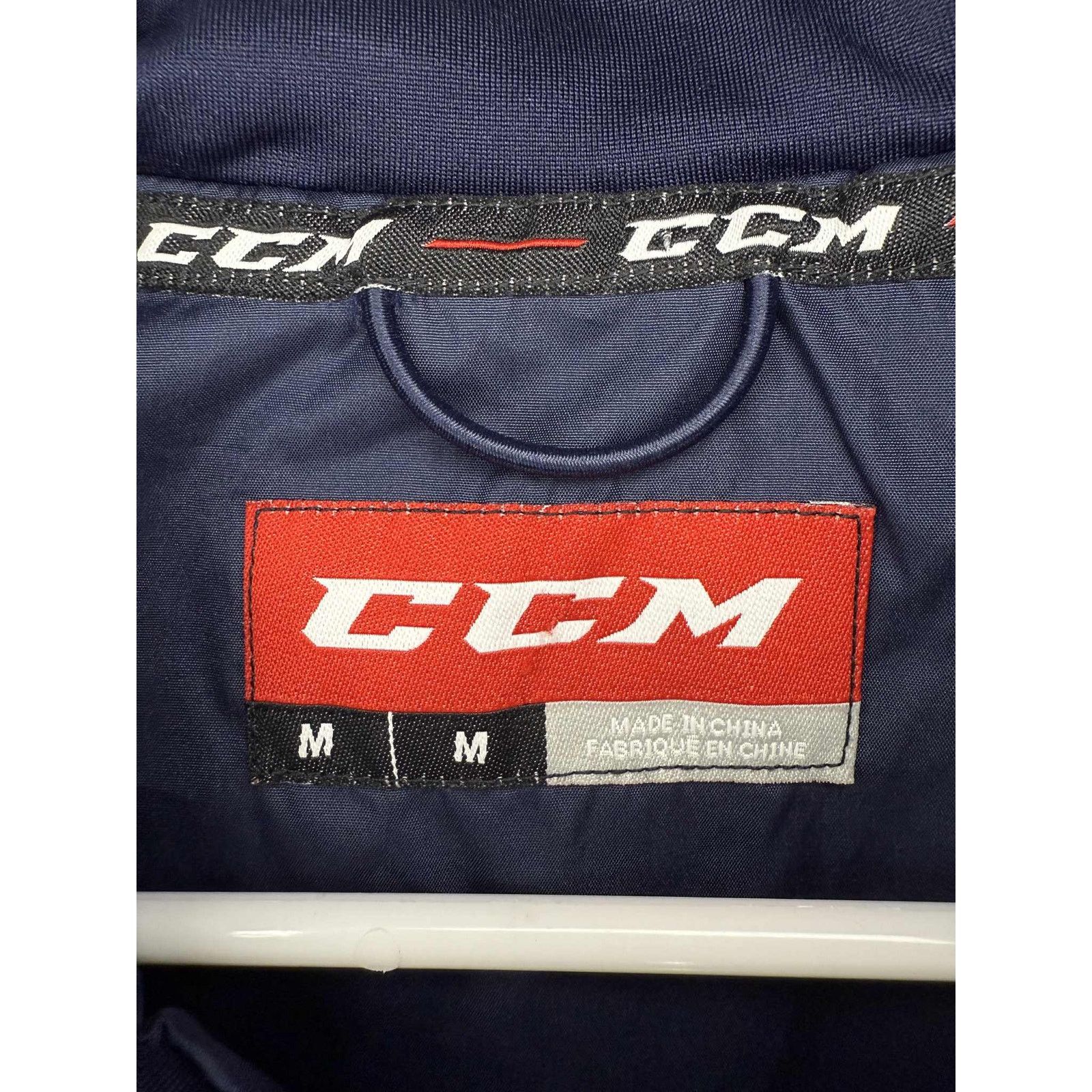 Ccm CCM USA Hockey Long Sleeve Full Zip Windbreaker Jacket M Size US M / EU 48-50 / 2 - 3 Thumbnail