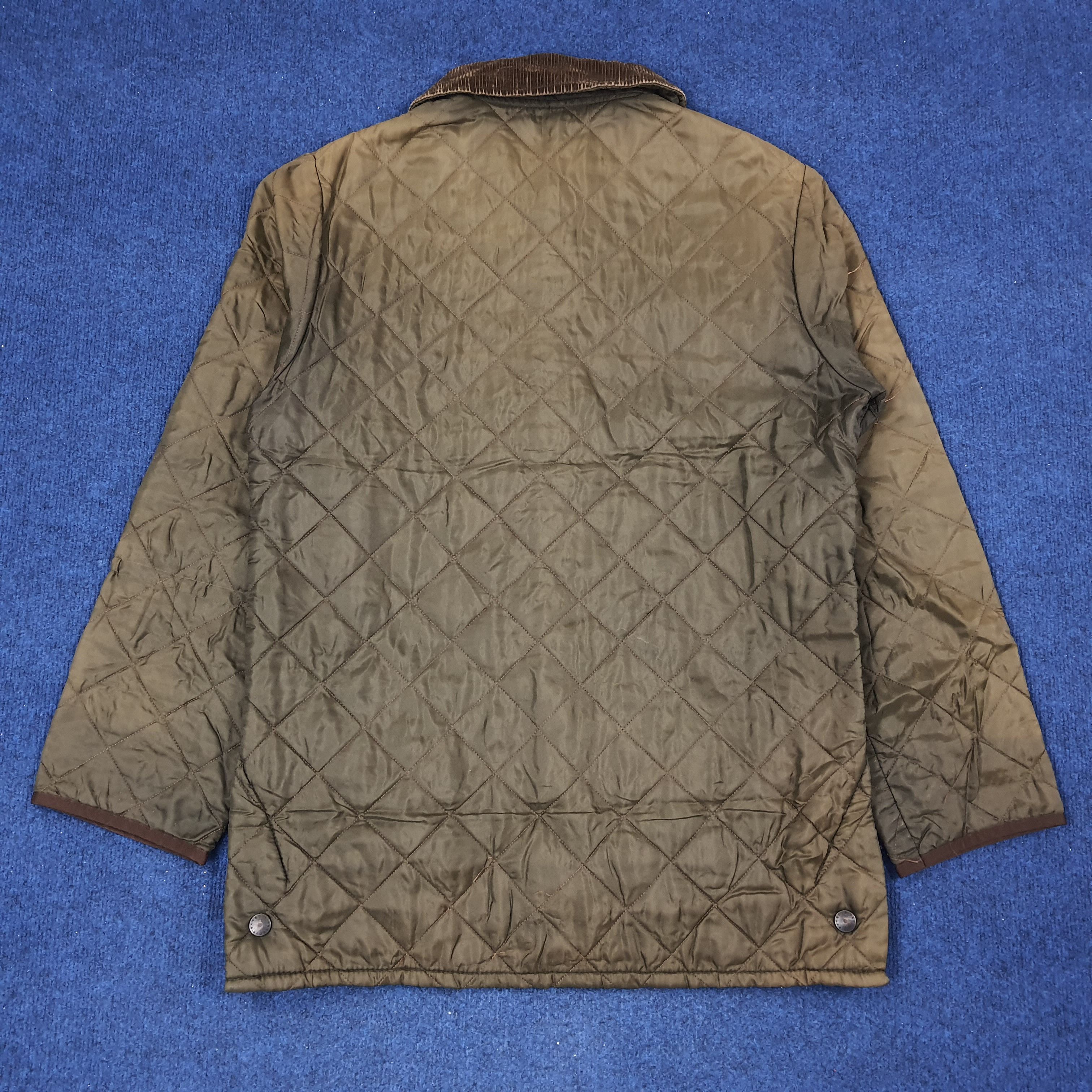 Barbour × Vintage Vintage Barbour Liddesdale Corduroy Collar Jacket C231N17 Size US M / EU 48-50 / 2 - 3 Thumbnail
