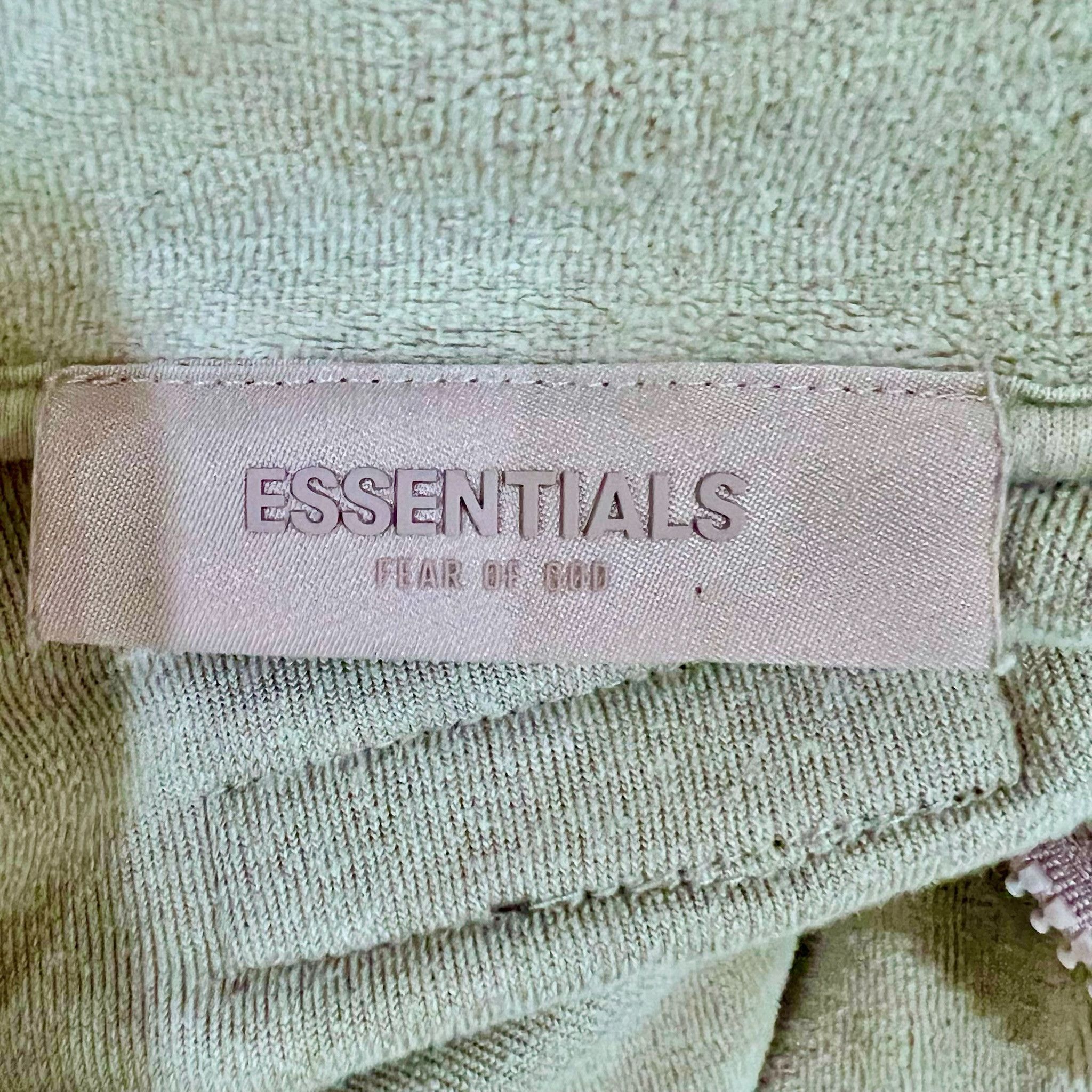 Fear of God Fear of God Essentials Oversized Quarter Zip Velour Pullover Size US XS / EU 42 / 0 - 5 Thumbnail