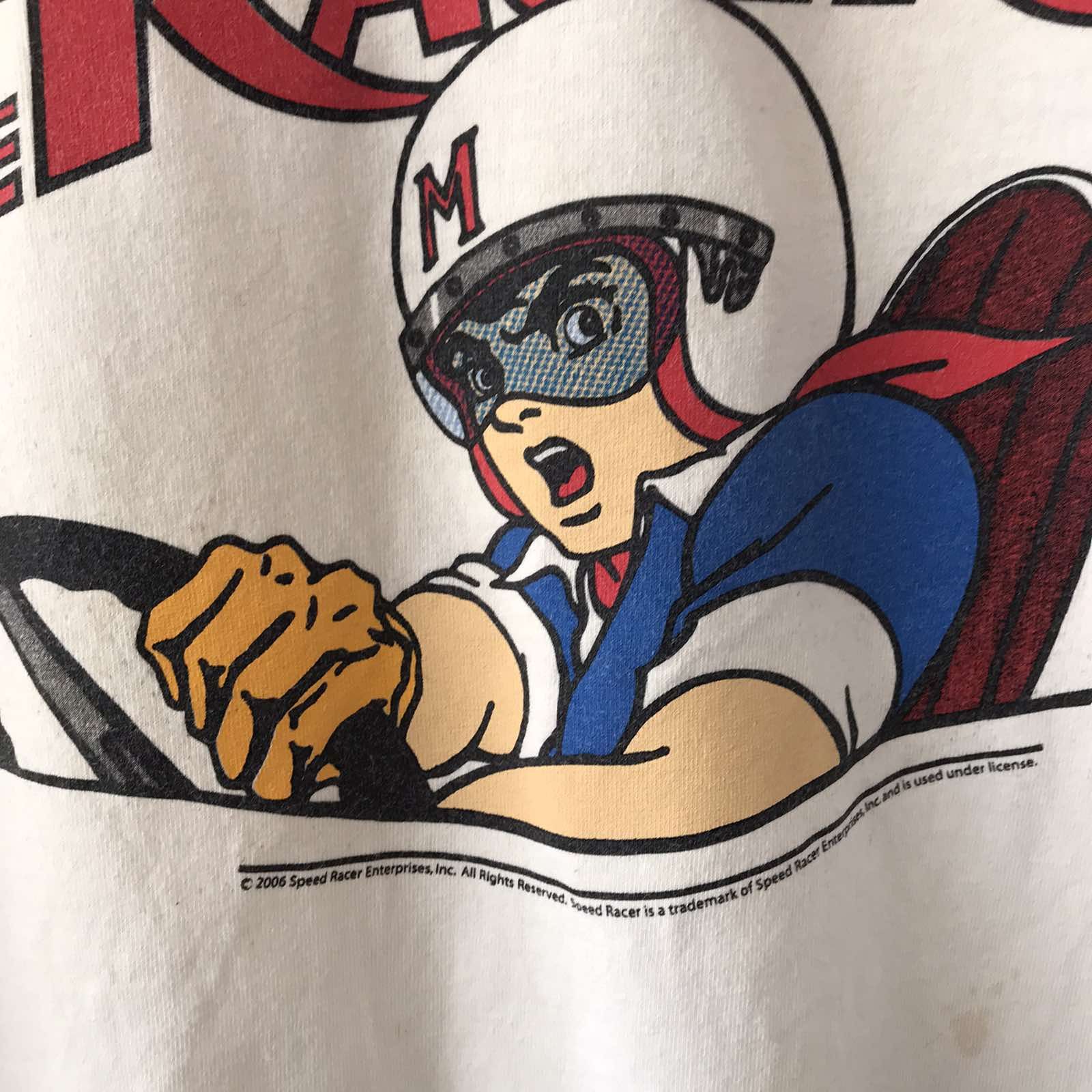Anime × Vintage Vintage Speed Racer tee anime merch shirt cartoon Sz L Size US L / EU 52-54 / 3 - 3 Thumbnail