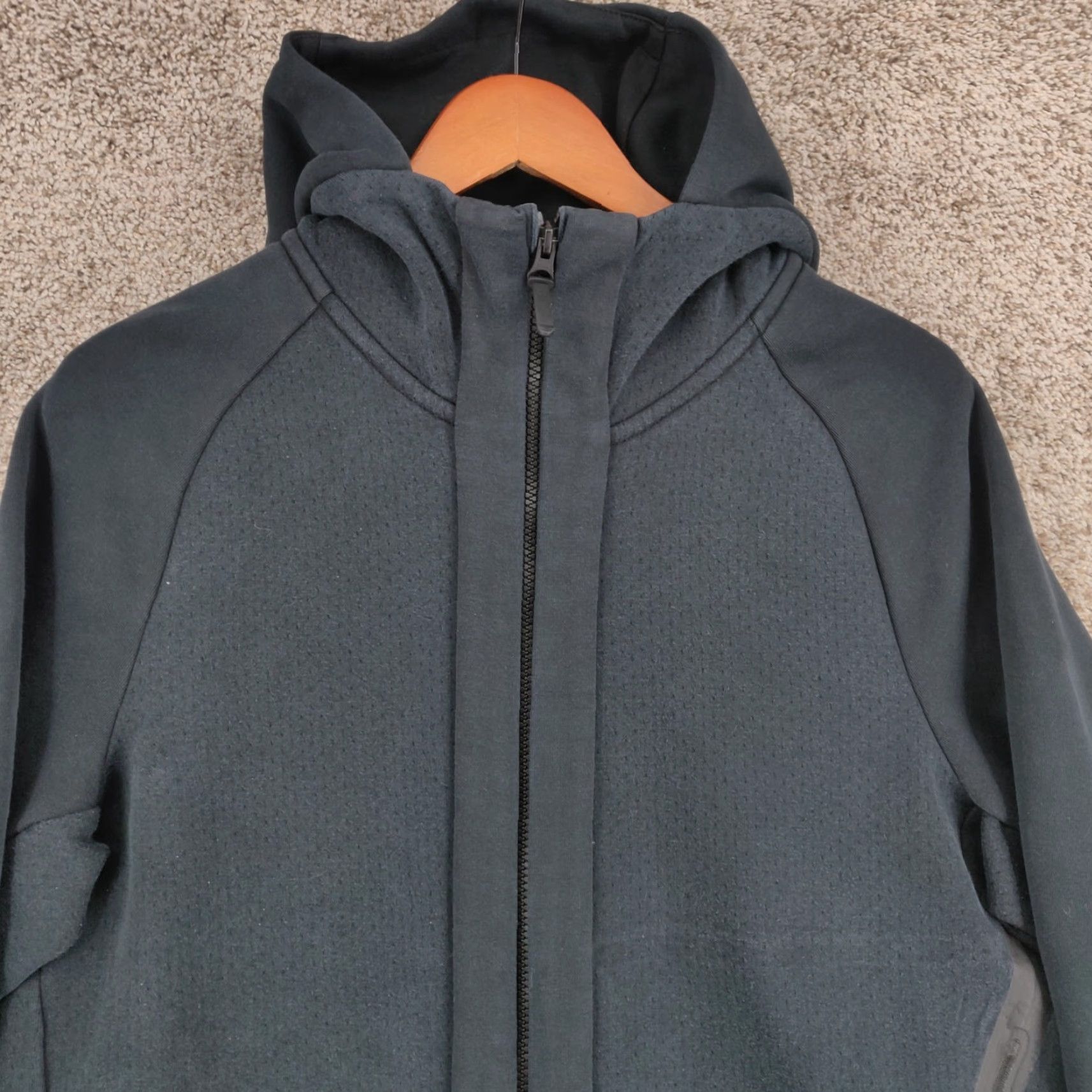 Nike Nike Sportswear Hoodie Mens Large Black Full Zip Scuba Hood 832112 Size US L / EU 52-54 / 3 - 2 Thumbnail