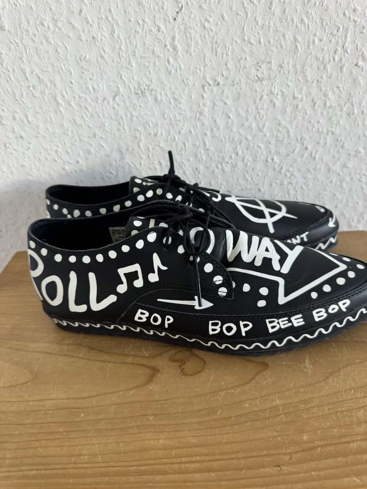 Adidas × Jeremy Scott FW12 JS Slim Graffiti Sneakers Size US 9.5 / EU 42-43 - 4 Thumbnail