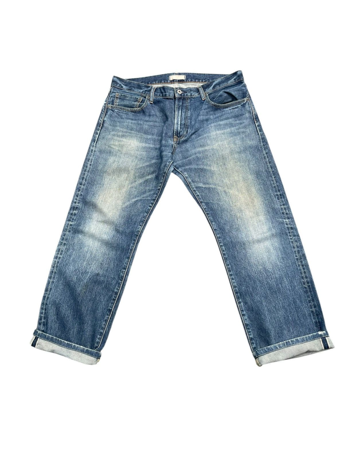 Japanese Brand × Uniqlo Uniqlo Selvedge Jeans Size US 38 / EU 54 - 1 Thumbnail