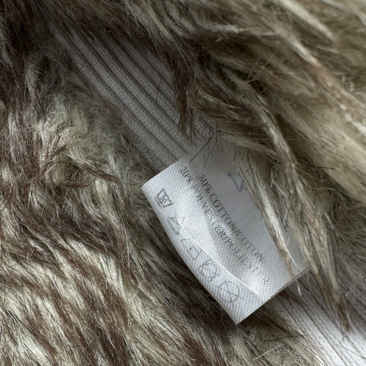 Japanese Brand Vintage Japanese Brand Y2K LGB Style Faux Fur Zip Hoodie Size L / US 10 / IT 46 - 13 Thumbnail
