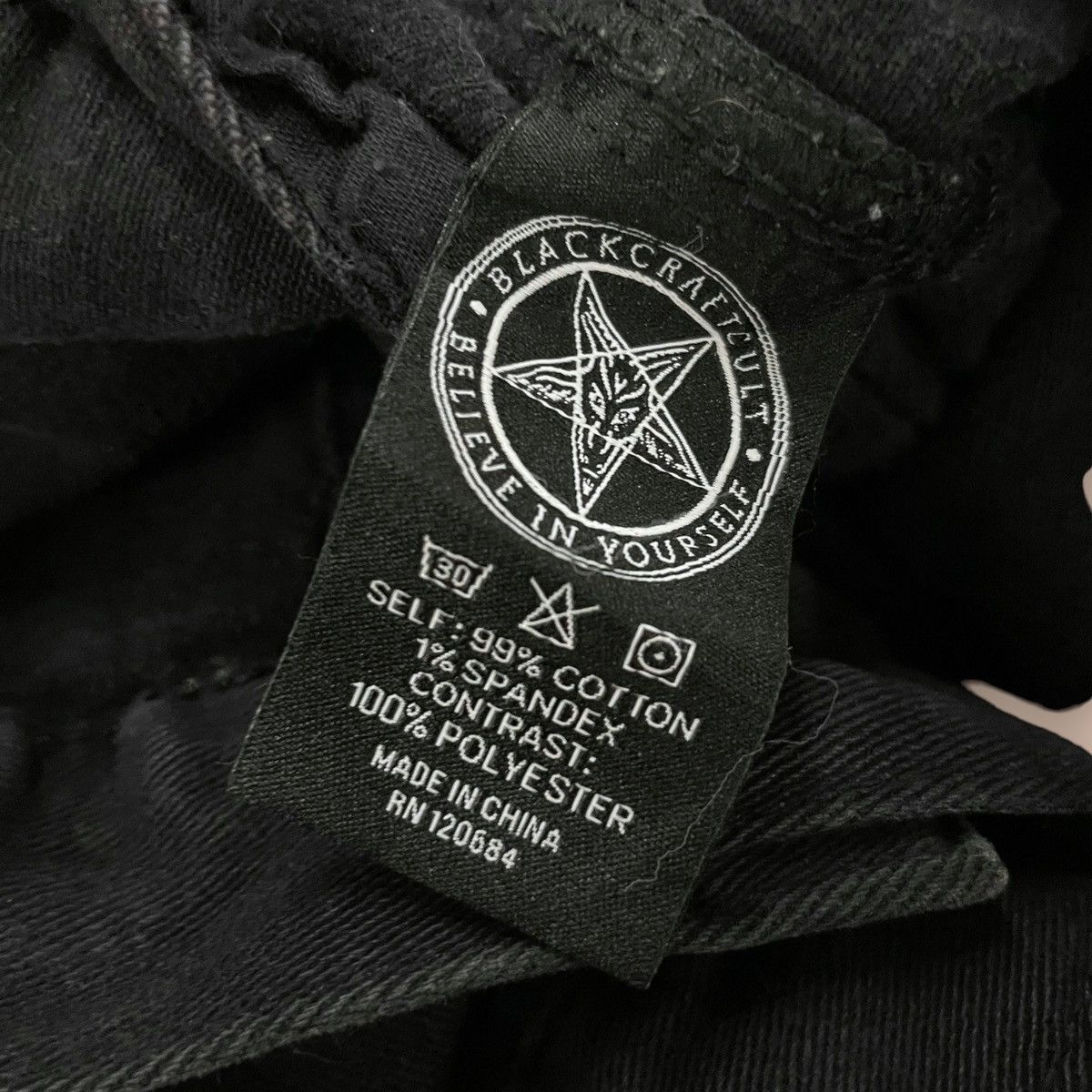 If Six Was Nine BlackCraft Hooded Denim Vest Size US M / EU 48-50 / 2 - 19 Thumbnail