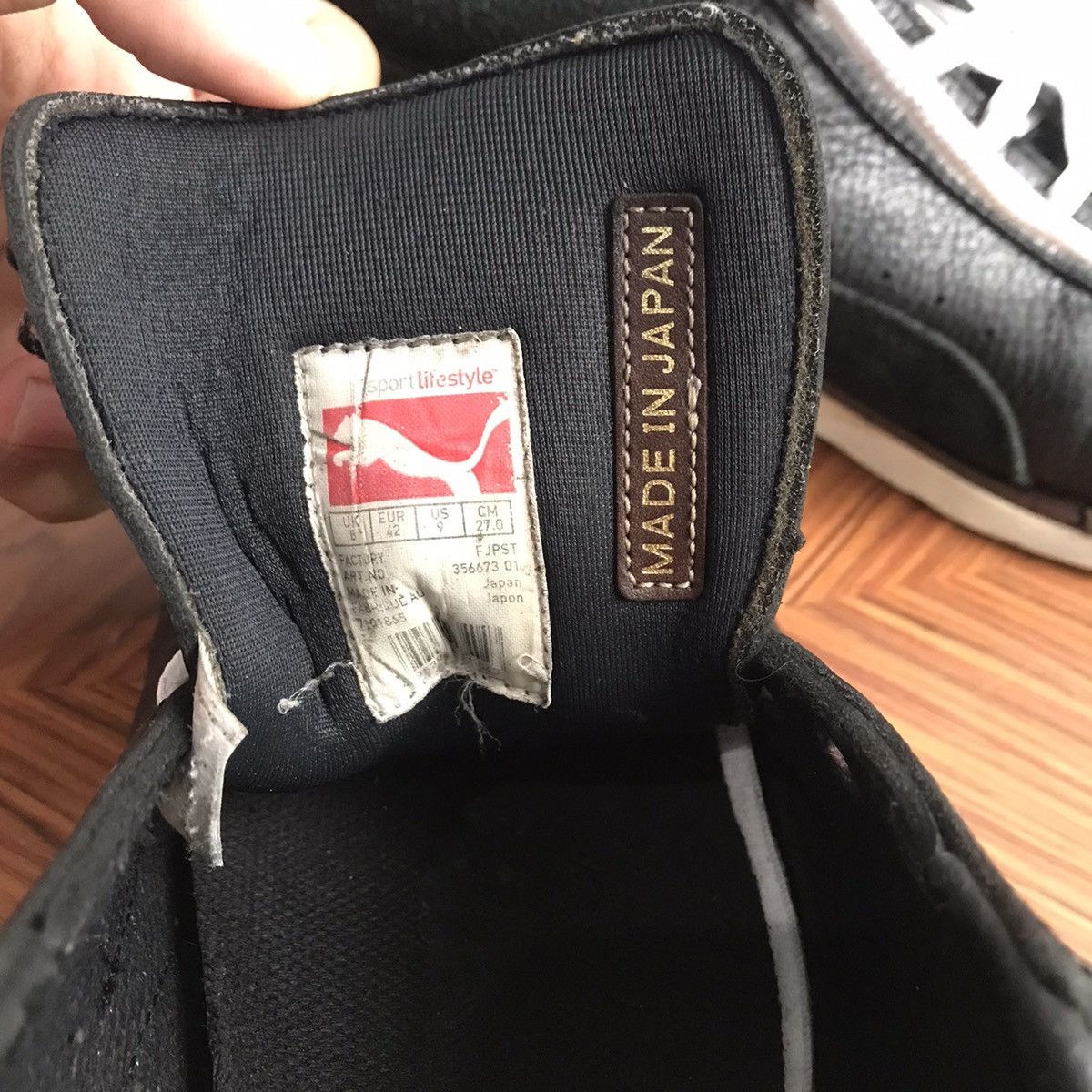 Puma × Vintage Vintage Iconic Puma Boots Stepper Wkb Jpn Takumi black Full Size US 8 / EU 41 - 17 Thumbnail