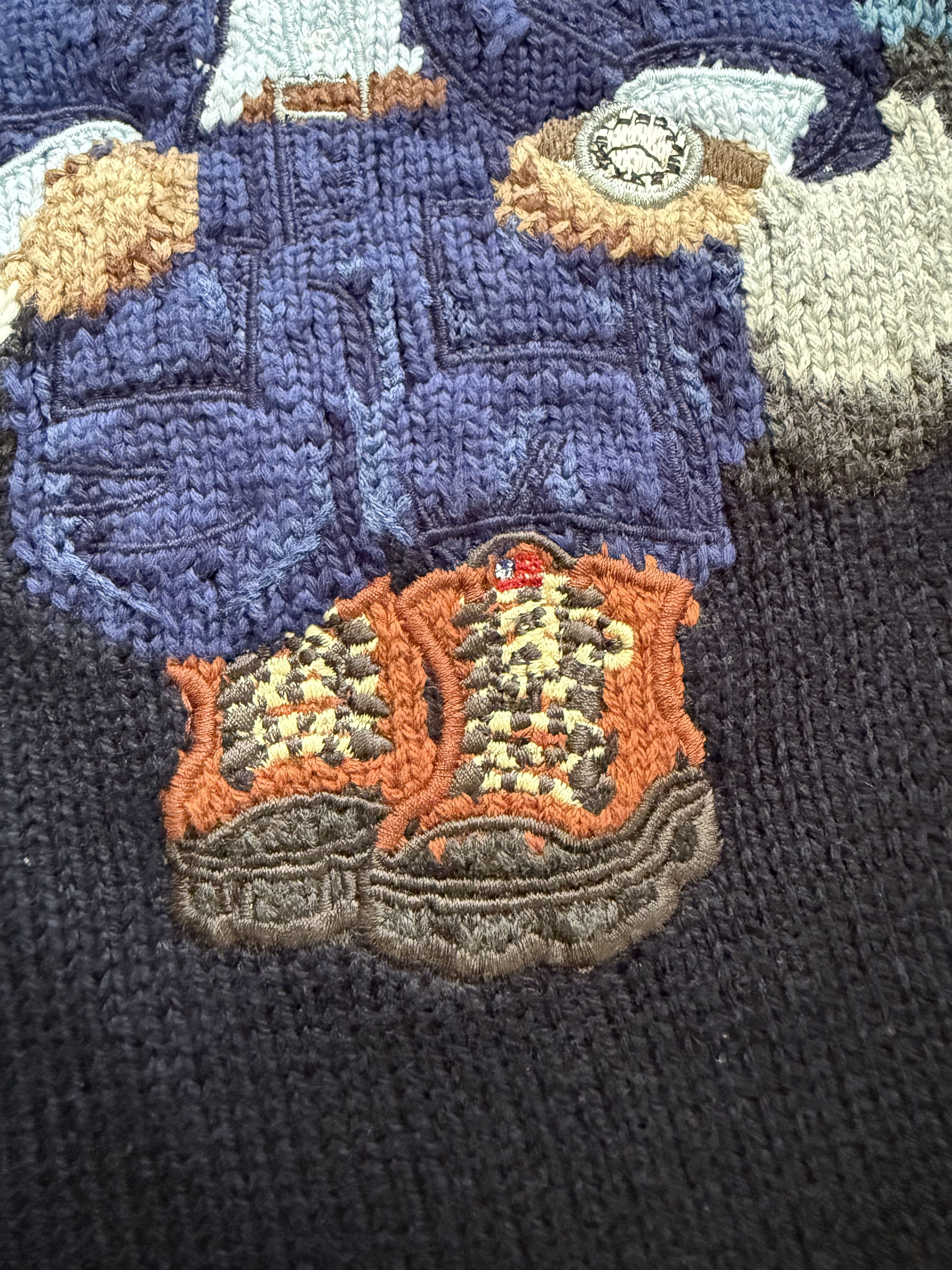 Polo Ralph Lauren Polo Bear Sweater – Rare Aviator Jeep Edition – Size M Size US M / EU 48-50 / 2 - 3 Thumbnail