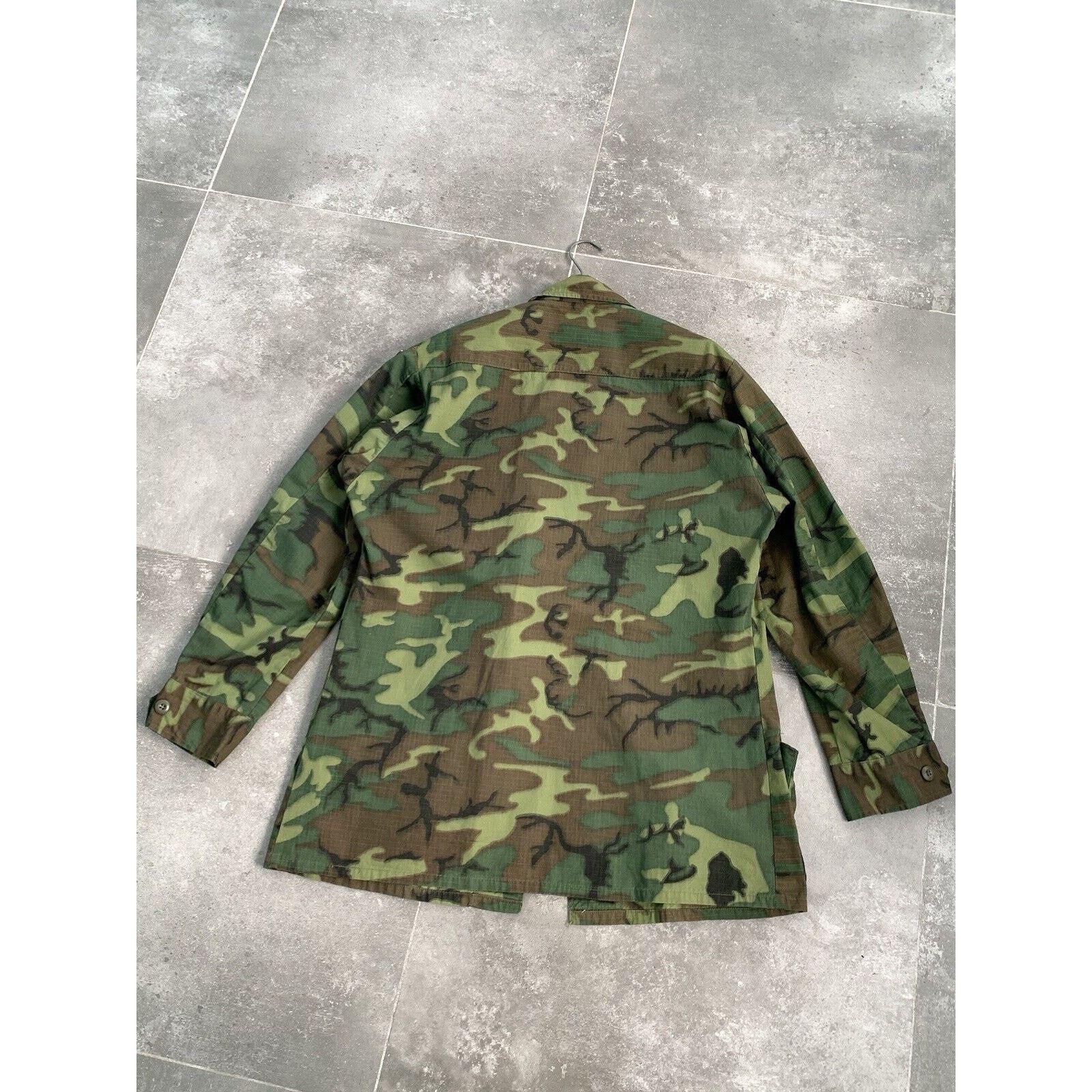 Vintage Mens US ARMY Ranger Airborne 75th Inf VIETNAM WAR Jacket M-L Size US L / EU 52-54 / 3 - 21 Thumbnail