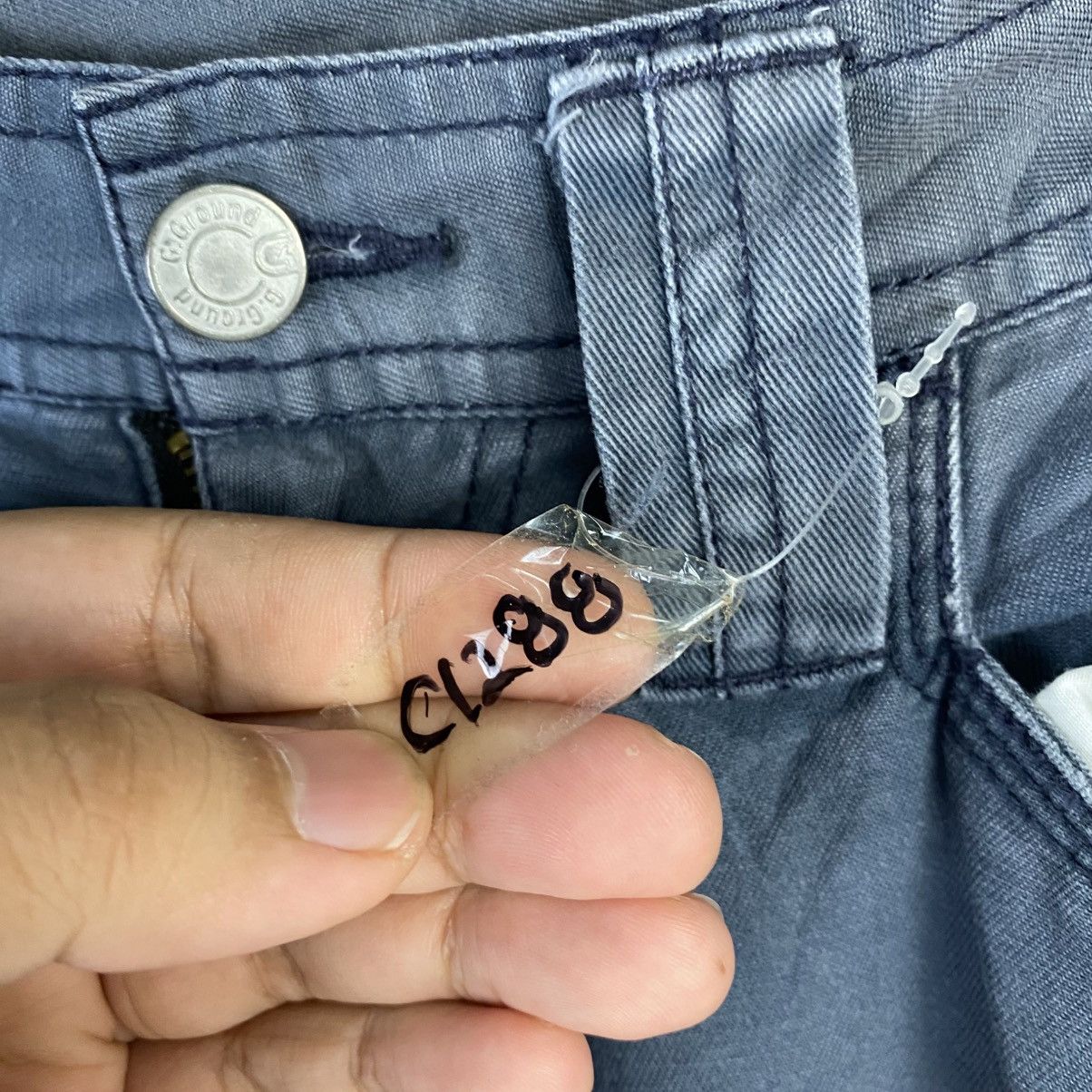 Japanese Brand DL G Ground Gray Cargo Multipocket Pants #C1288 Size US 32 / EU 48 - 14 Thumbnail