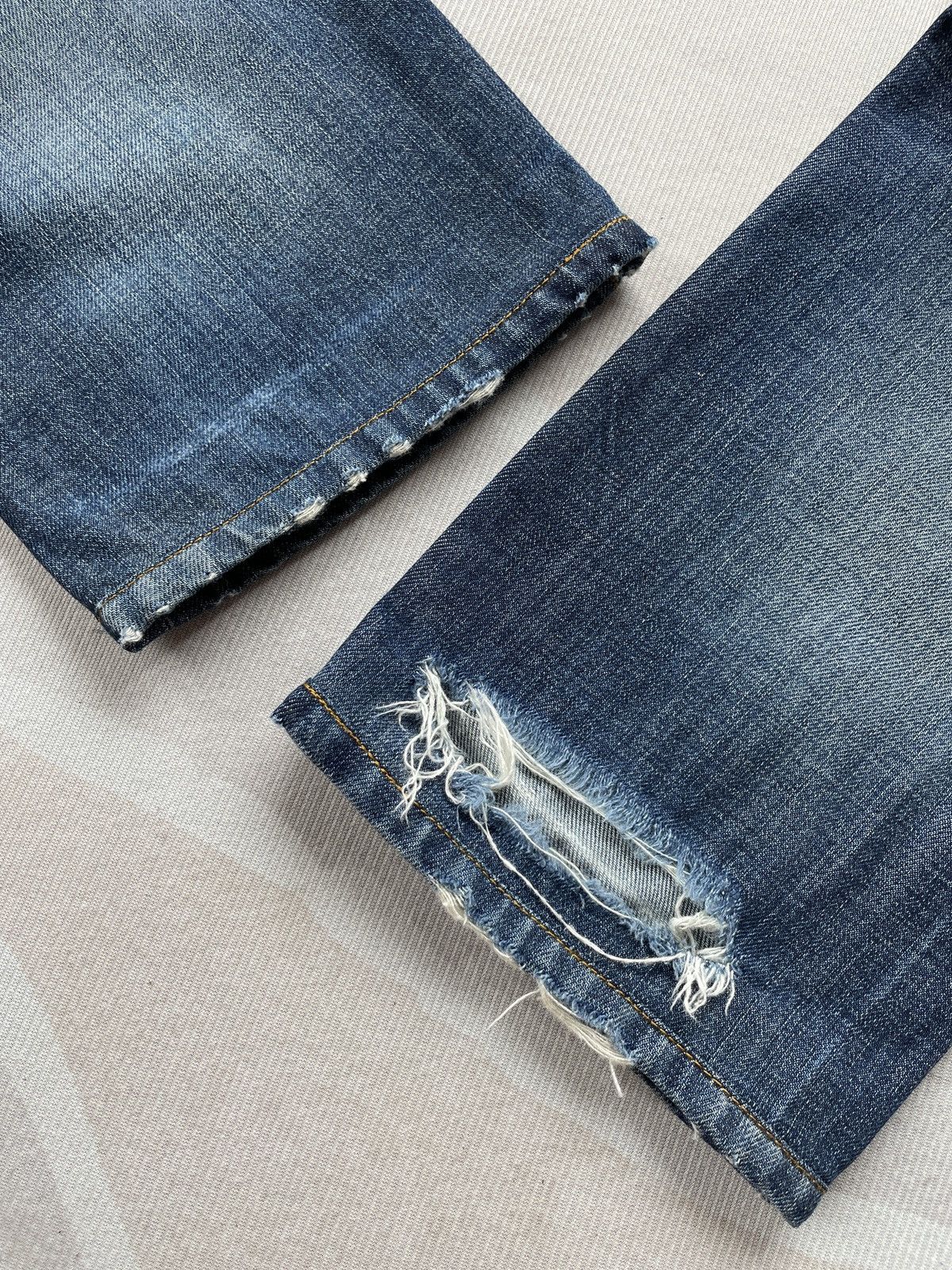 Current/Elliot × Elliott Current Elliott Slim Straight Jeans (P71) Size 30" / US 8 / IT 44 - 13 Thumbnail