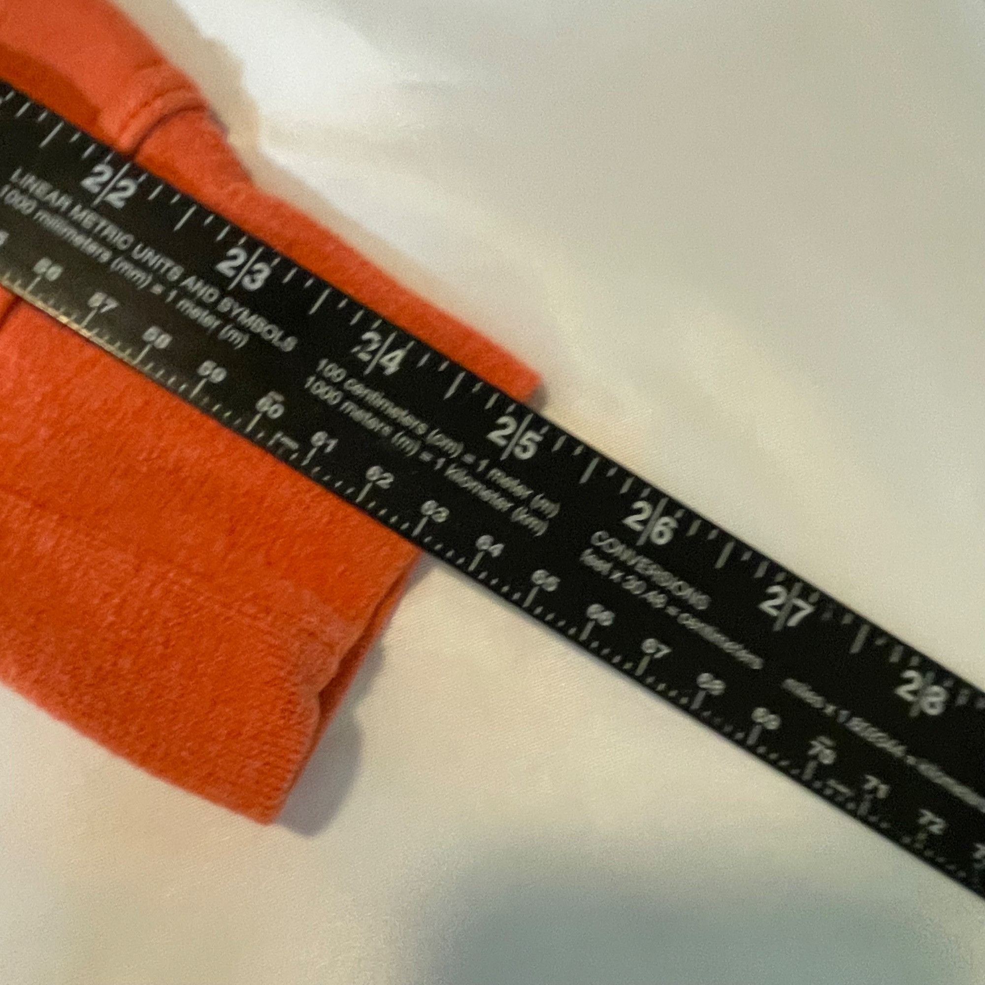 The North Face The North Face Mens Hoodie Small Orange Cotton Blend Pullove Size US S / EU 44-46 / 1 - 9 Thumbnail