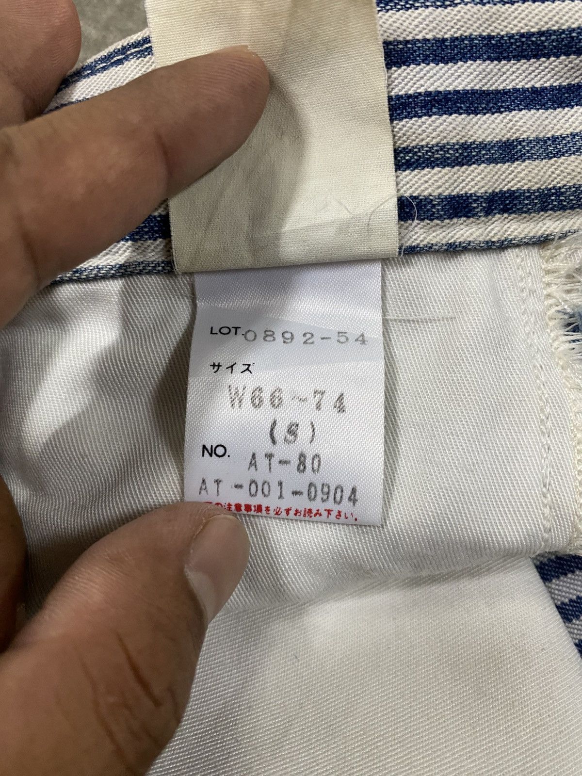 Carhartt × Vintage Carhartt Hickory Vintage @234imn Size US 29 - 11 Thumbnail