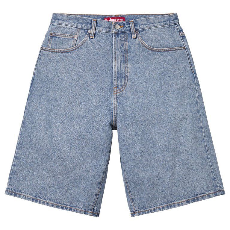 Burberry × Supreme Supreme x Burberry Denim Shorts Washed Blue