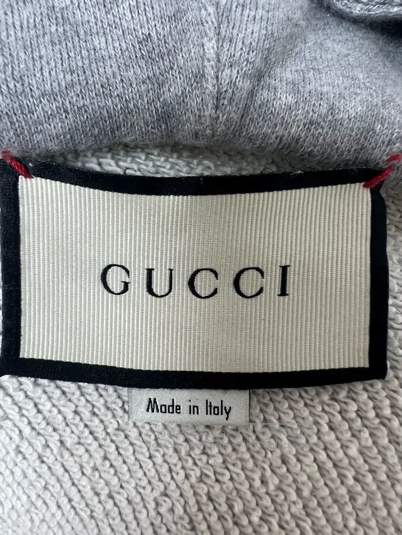 Gucci Gucci Bow Letter Logo Grey Zippered Coat Size S / US 4 / IT 40 - 5 Thumbnail