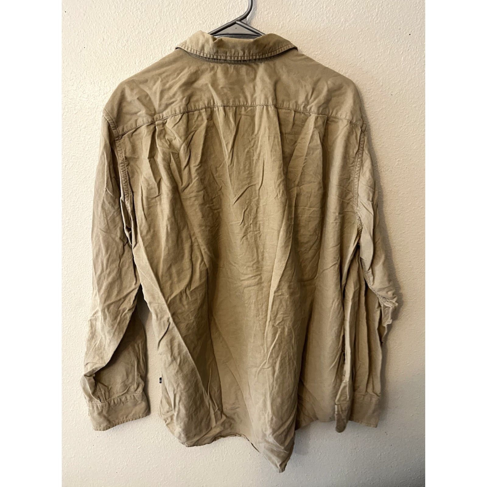 Nautica Nautica Shirt Mens L Beige Brown Classic Fit Corduroy Button Up Long Sleeve Size US L / EU 52-54 / 3 - 3 Thumbnail
