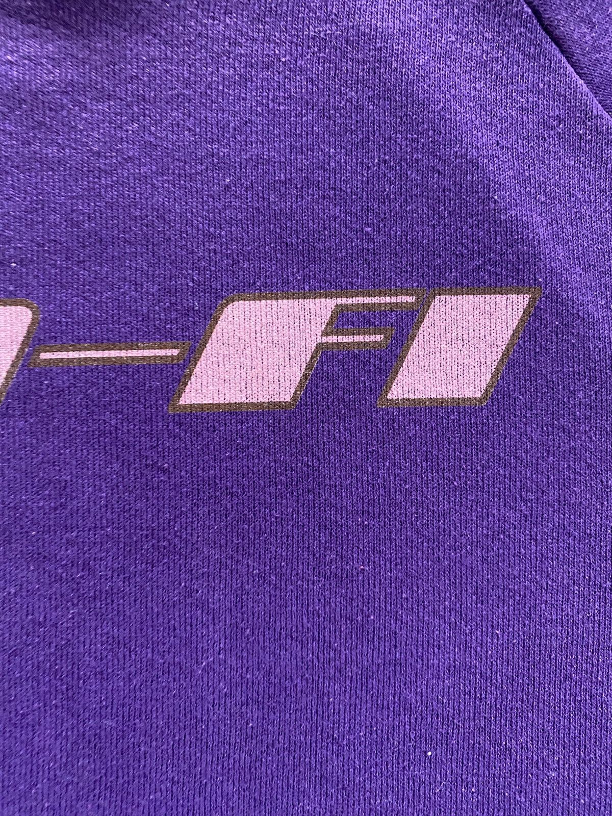 Fruit Of The Loom Vintage 90’s Lo-Fi Purple Raglan Crewneck Sweatshirt Size US XL / EU 56 / 4 - 5 Thumbnail