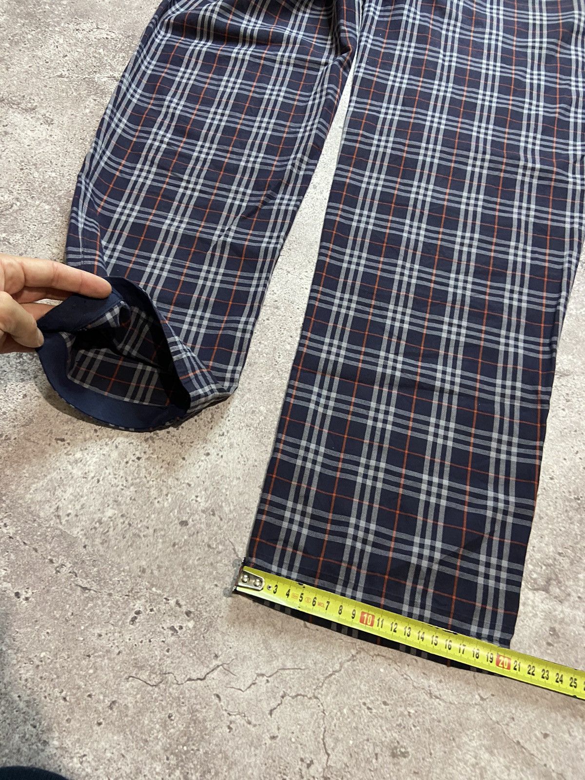 Burberry × Designer Vintage Burberrys pant nova check Size US 36 / EU 52 - 8 Thumbnail