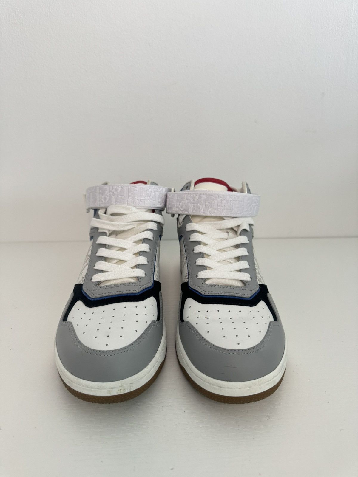 Dior Dior B27 High Sneakers Grey/White Size 43 Worn 1x No Box Size US 10 / EU 43 - 2 Thumbnail