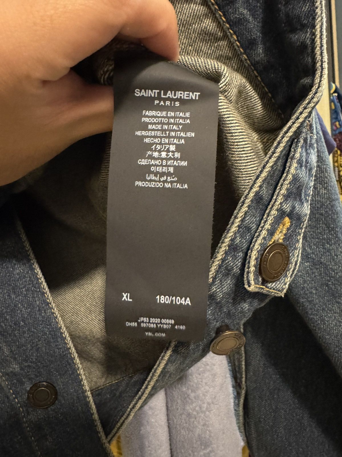 Hedi Slimane × Saint Laurent Paris Saint Laurent Jacket Size US XL / EU 56 / 4 - 11 Thumbnail