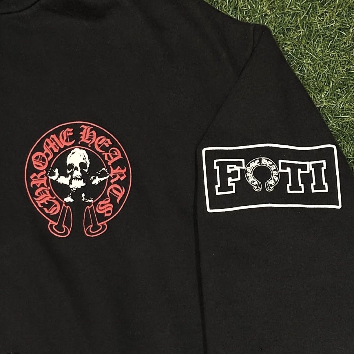 Chrome Hearts Chrome Hearts x FOTI Skeleton Online Exclusive Hoodie Size US L / EU 52-54 / 3 - 3 Thumbnail