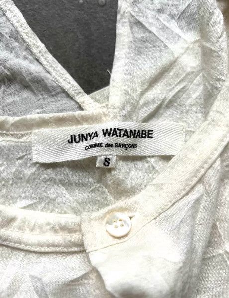 Junya Watanabe AD2007 Nested Deconstructed Double-Layer Pleated Top Size L / US 10 / IT 46 - 8 Thumbnail